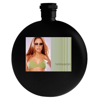 Toni Braxton Round Flask