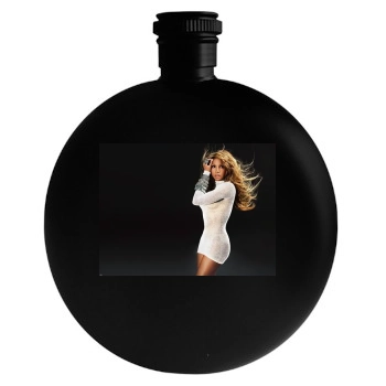 Toni Braxton Round Flask