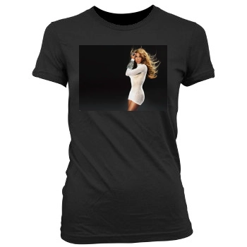 Toni Braxton Women's Junior Cut Crewneck T-Shirt