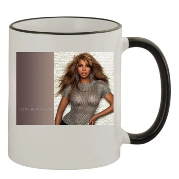 Toni Braxton 11oz Colored Rim & Handle Mug