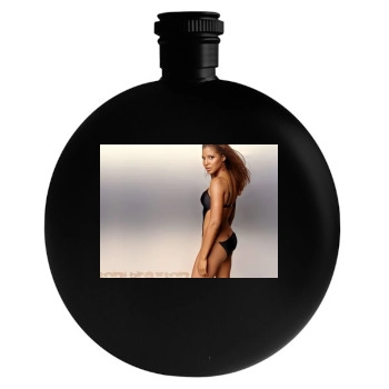 Toni Braxton Round Flask