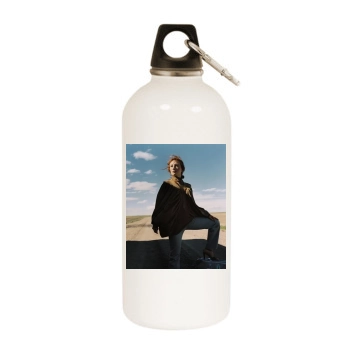 Tori Amos White Water Bottle With Carabiner