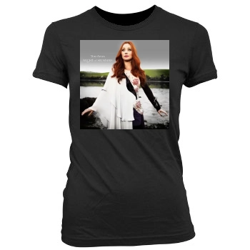 Tori Amos Women's Junior Cut Crewneck T-Shirt