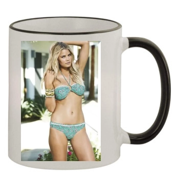 Tori Praver 11oz Colored Rim & Handle Mug