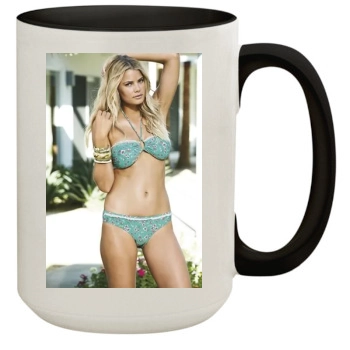 Tori Praver 15oz Colored Inner & Handle Mug