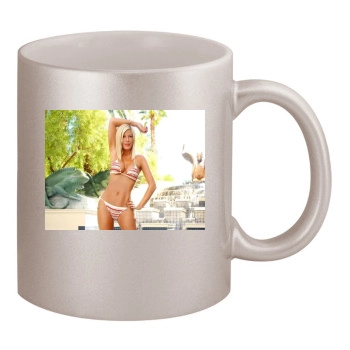 Tori Spelling 11oz Metallic Silver Mug