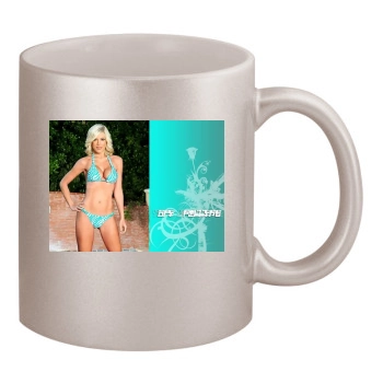 Tori Spelling 11oz Metallic Silver Mug