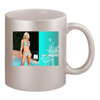 Tori Spelling 11oz Metallic Silver Mug