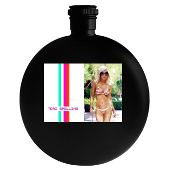 Tori Spelling Round Flask