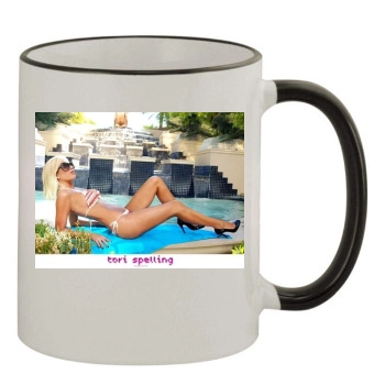 Tori Spelling 11oz Colored Rim & Handle Mug