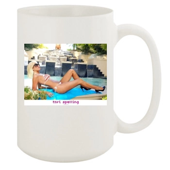 Tori Spelling 15oz White Mug