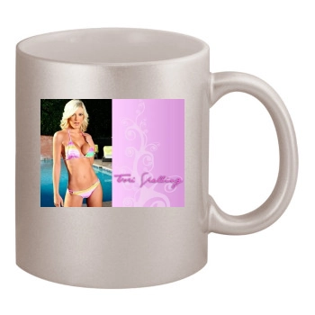 Tori Spelling 11oz Metallic Silver Mug