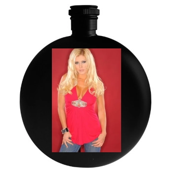 Torrie Wilson Round Flask