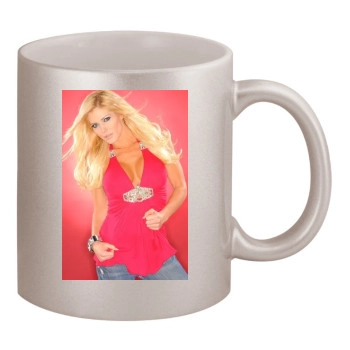 Torrie Wilson 11oz Metallic Silver Mug