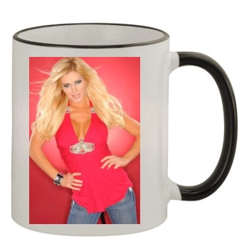 Torrie Wilson 11oz Colored Rim & Handle Mug