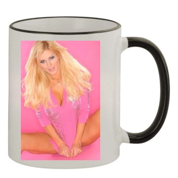 Torrie Wilson 11oz Colored Rim & Handle Mug