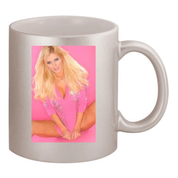 Torrie Wilson 11oz Metallic Silver Mug