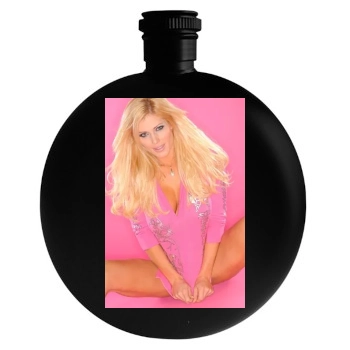 Torrie Wilson Round Flask