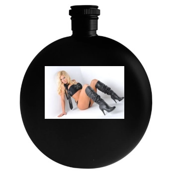 Torrie Wilson Round Flask