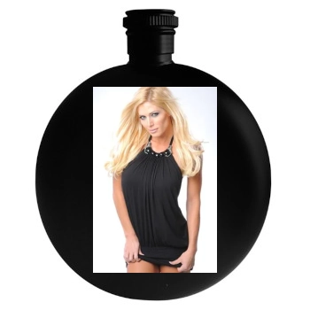 Torrie Wilson Round Flask