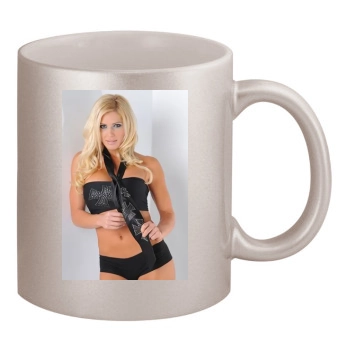 Torrie Wilson 11oz Metallic Silver Mug