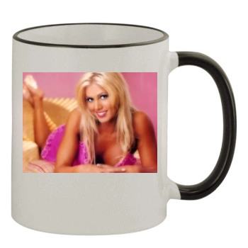 Torrie Wilson 11oz Colored Rim & Handle Mug