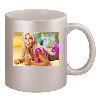 Torrie Wilson 11oz Metallic Silver Mug