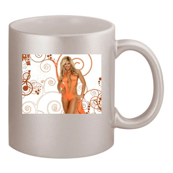 Torrie Wilson 11oz Metallic Silver Mug