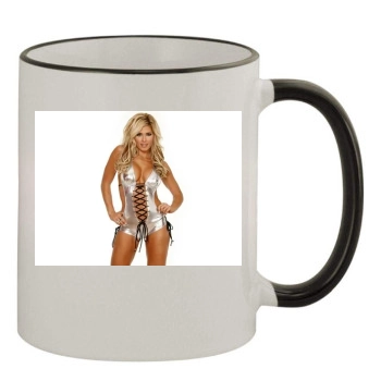 Torrie Wilson 11oz Colored Rim & Handle Mug