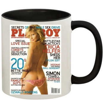 Tricia Helfer 11oz Colored Inner & Handle Mug