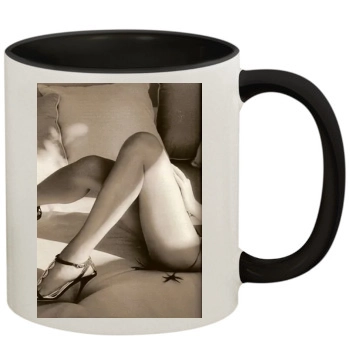 Tricia Helfer 11oz Colored Inner & Handle Mug