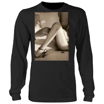 Tricia Helfer Men's Heavy Long Sleeve TShirt