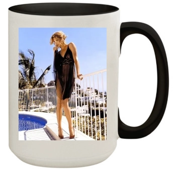 Tricia Helfer 15oz Colored Inner & Handle Mug