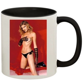 Tricia Helfer 11oz Colored Inner & Handle Mug