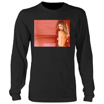 Tricia Helfer Men's Heavy Long Sleeve TShirt