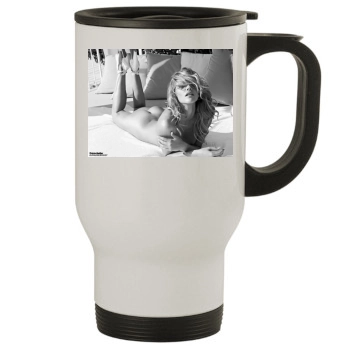 Tricia Helfer Stainless Steel Travel Mug