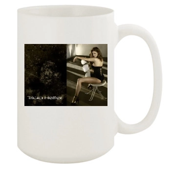 Tricia Helfer 15oz White Mug