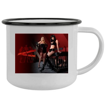 Tricia Helfer Camping Mug