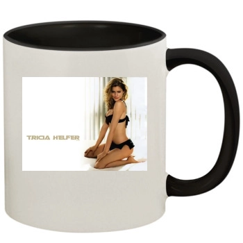 Tricia Helfer 11oz Colored Inner & Handle Mug