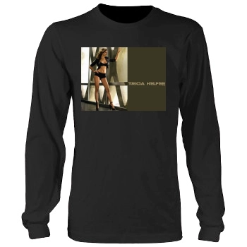 Tricia Helfer Men's Heavy Long Sleeve TShirt