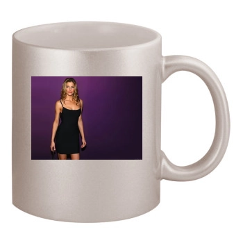 Tricia Helfer 11oz Metallic Silver Mug