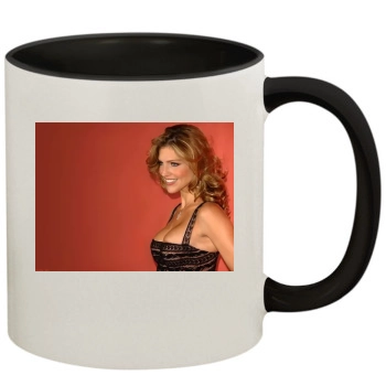 Tricia Helfer 11oz Colored Inner & Handle Mug