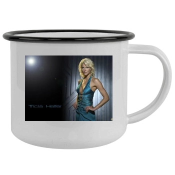 Tricia Helfer Camping Mug