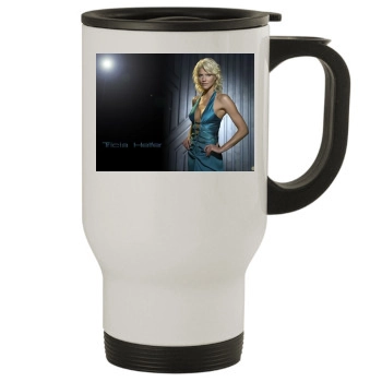 Tricia Helfer Stainless Steel Travel Mug