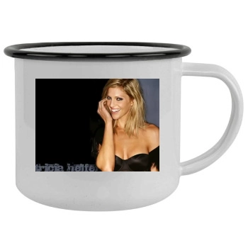 Tricia Helfer Camping Mug