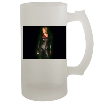 Tricia Helfer 16oz Frosted Beer Stein