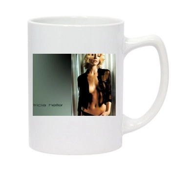 Tricia Helfer 14oz White Statesman Mug