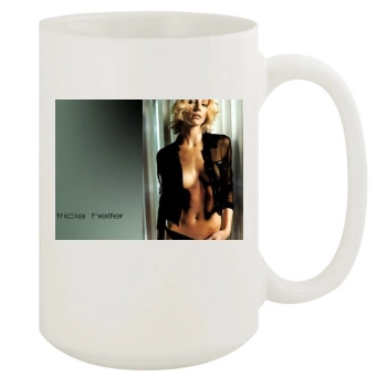 Tricia Helfer 15oz White Mug