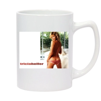 Tricia Helfer 14oz White Statesman Mug