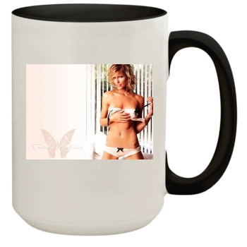 Tricia Helfer 15oz Colored Inner & Handle Mug